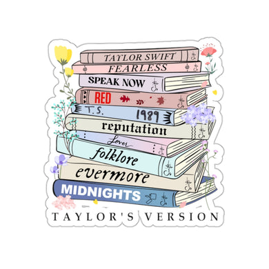 Taylor's Version Book Sticker - Indie Indie Bang! Bang!