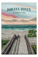 Load image into Gallery viewer, Indiana Dunes Metal Wall Sign - Indie Indie Bang! Bang!