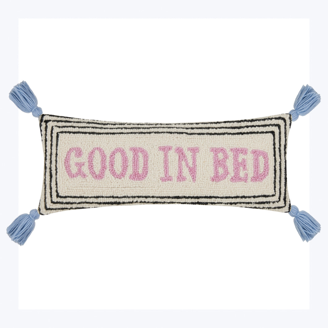Good In Bed Hook Pillow - Indie Indie Bang! Bang!