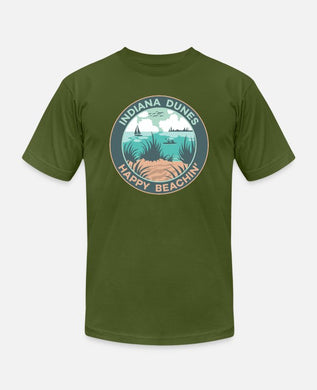 Indiana Dunes National Park T-Shirt - Happy Beachin' - Indie Indie Bang! Bang!