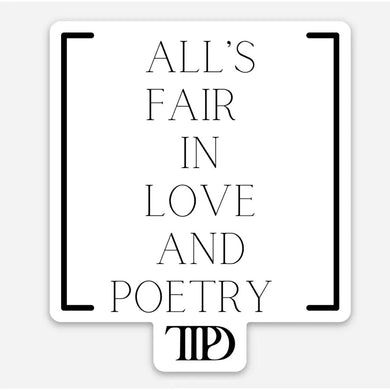 Taylor Swift |TTPD: All's Fair in Love and Poetry - Indie Indie Bang! Bang!