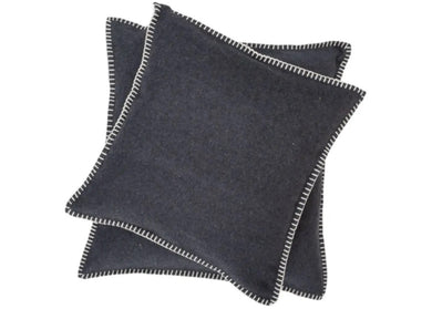 Solid Charcoal Pillow 20 X 20