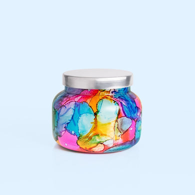Volcano Rainbow Watercolor Signature Jar Candle - Indie Indie Bang! Bang!