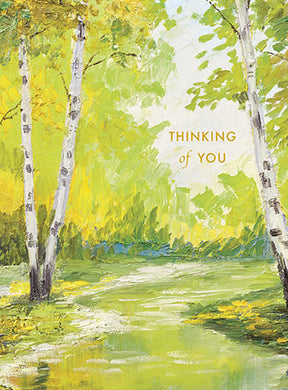 Birch Forest Thinking Of You Card - Indie Indie Bang! Bang!