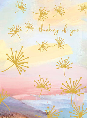 Dandelions Thinking Of You Card - Indie Indie Bang! Bang!