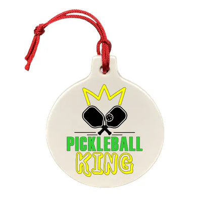 Pickleball King Ornaments - Indie Indie Bang! Bang!