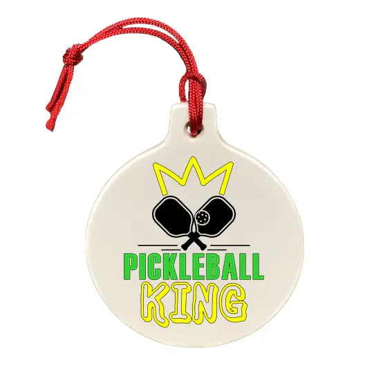 Pickleball King Ornaments - Indie Indie Bang! Bang!