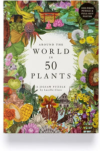 Around the World in 50 Plants Jigsaw Puzzle - Indie Indie Bang! Bang!