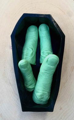 Spooky Coffin and Zombie Finger Soap - Indie Indie Bang! Bang!
