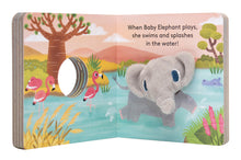 Load image into Gallery viewer, Baby Elephant Finger Puppet Book - Indie Indie Bang! Bang!