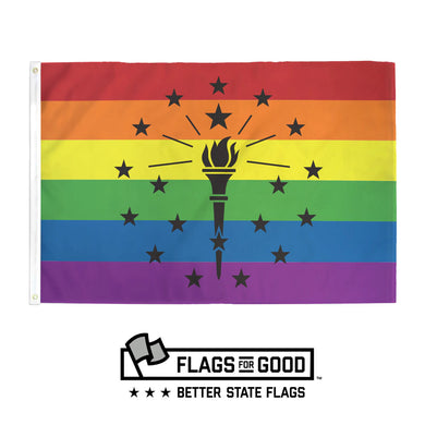 Indiana Pride Flag - Indie Indie Bang! Bang!