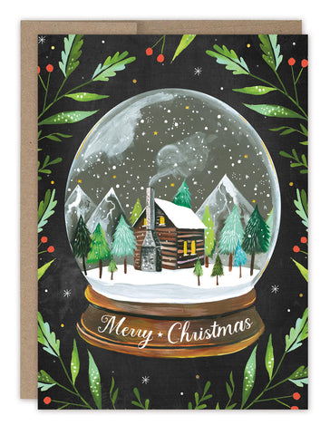 Snow Globe Christmas Card - Indie Indie Bang! Bang!