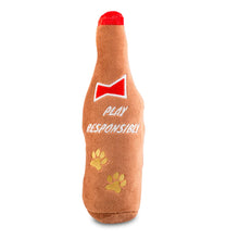 Load image into Gallery viewer, Barkweiser Beer Bottle Dog Toy - Indie Indie Bang! Bang!