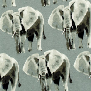 Grey Elephant Organic Cotton Muslin Swaddle Blanket - Indie Indie Bang! Bang!