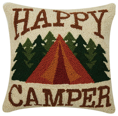 Happy Camper Hook Pillow - Indie Indie Bang! Bang!