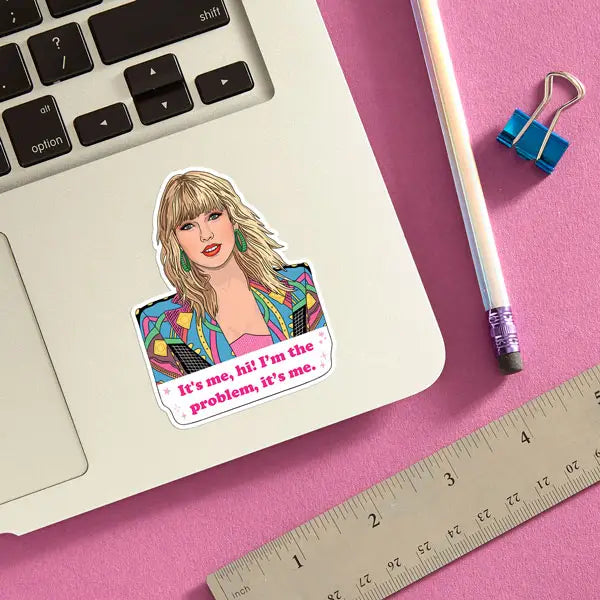 I Think Theres Been a Glitch SOLID Sticker Taylor Swift 