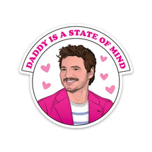 Load image into Gallery viewer, Pedro Pascal Daddy Sticker Die Cut Sticker - Indie Indie Bang! Bang!
