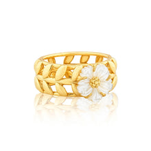 Load image into Gallery viewer, Mermaid Garden Fleur Vine Ring - Mother Of Pearl | Capucine De Wulf