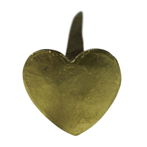 Gold Brass Heart Wall Nail - Indie Indie Bang! Bang!