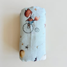 Load image into Gallery viewer, Circus Bamboo Muslin Swaddle