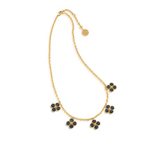 Load image into Gallery viewer, Berry Clover Multi Station Necklace, - Blue Labradorite | Capucine De Wulf