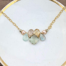 Load image into Gallery viewer, Paris Mini Katie Gem Necklace | Anna Balkan Designs