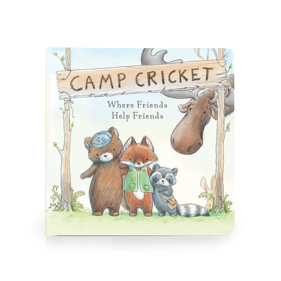 Camp Cricket - Where Friends Help Friends - Foxy the Fox Book - Indie Indie Bang! Bang!