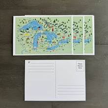 Load image into Gallery viewer, The Great Lakes 4" x 6" Postcard