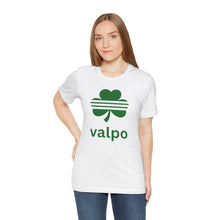 Load image into Gallery viewer, Valpo Shamrock T‑Shirt — Green Clover St. Patrick’s Day Tee - Indie Indie Bang! Bang!