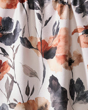 Load image into Gallery viewer, Moody Poppy Tea Towel | Geometry