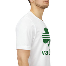Load image into Gallery viewer, Valpo Shamrock T‑Shirt — Green Clover St. Patrick’s Day Tee - Indie Indie Bang! Bang!