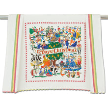 Load image into Gallery viewer, 12 Days of Christmas Dish Towel