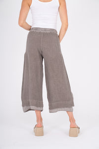 Caffe Woven Cropped Pant - Indie Indie Bang! Bang!