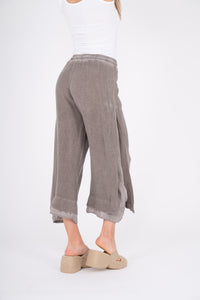 Caffe Woven Cropped Pant - Indie Indie Bang! Bang!