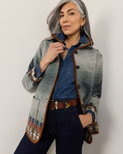 Load image into Gallery viewer, Reversible Wool Coat - Harding Indigo| Pendleton