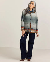 Load image into Gallery viewer, Reversible Wool Coat - Harding Indigo| Pendleton