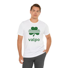 Load image into Gallery viewer, Valpo Shamrock T‑Shirt — Green Clover St. Patrick’s Day Tee - Indie Indie Bang! Bang!