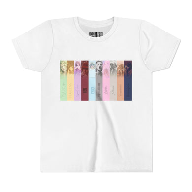 Eras Album Youth Short Sleeve Tee - Indie Indie Bang! Bang!