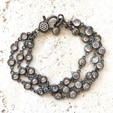 Load image into Gallery viewer, Triple Layered Crystal Bracelet