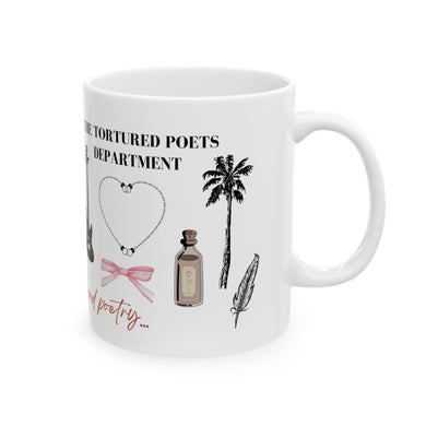 Taylor’s Tortured Poets Dept. Mug - Indie Indie Bang! Bang!