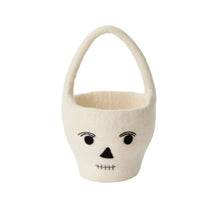 Load image into Gallery viewer, Tricks and Treats Basket Skull