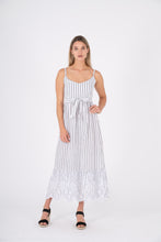 Load image into Gallery viewer, Striped Woven Slip Dress - Indie Indie Bang! Bang!