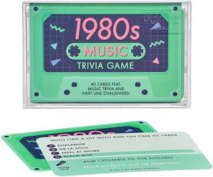 Trivia Tapes 1980s Music Trivia Game - Indie Indie Bang! Bang!