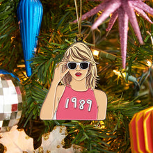 Load image into Gallery viewer, Taylor 1989 Enamel Ornament - Indie Indie Bang! Bang!