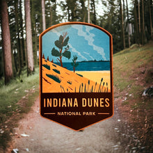 Load image into Gallery viewer, View From Indiana Dunes Sticker - Indie Indie Bang! Bang!