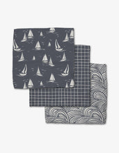Load image into Gallery viewer, Coastal Day Dishcloth Set | Geometry