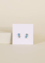 Load image into Gallery viewer, Pair of earrings on a Jaxkelly branded card against a beige background
