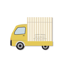 Load image into Gallery viewer, Birthday Truck die-cut folded Greeting Card