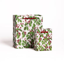 Load image into Gallery viewer, Holly Holiday Gift Bags