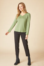 Load image into Gallery viewer, Lustre Line Seamed Tee